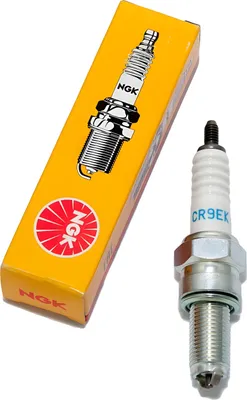 Zdjęcie produktu dla Świeca zapłonowa NGK CR9EK z tłumieniem zakłóceń, długość 19,0 mm gwint Ø 10,0 mm elektroda 2-masowa, 4548 / 5600 kompatybilna z