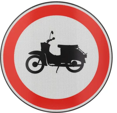 Obrázek produktu pro Moped Road Sign "Swalbe KR51"