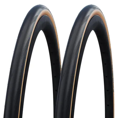 Produktbild von 2x Schwalbe One Skinwall 25-622 Classic-Skin Faltreifen RaceGuard 700x25C Mantel
