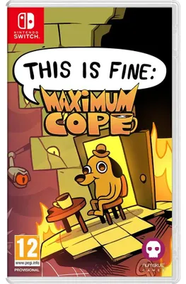 Produktbild von Numskull Games This is Fine Maximum Cope, Nintendo Switch, RP (Rating Pending)