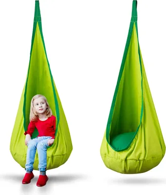 Zdjęcie produktu dla Kokon Fotel Wiszący Neo-Sport Zielony