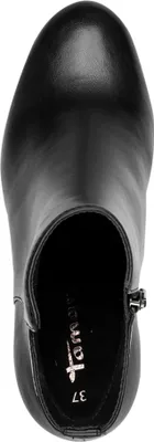 Produktbild von Tamaris Damen Stiefelette Reißverschluss rutschfest vegan 1-25352-45, Größe:37 EU, Farbe:Schwarz