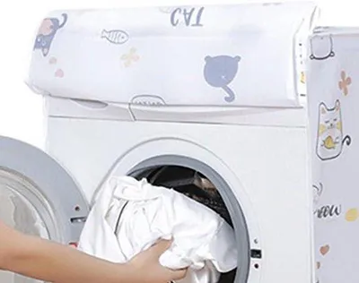 Image de Protection pour lave-linge Kat-Design imperméable, anti-poussière et hydrofuge