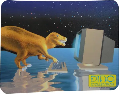 Produktbild von Mousepad / Mauspad / rutschfest / Größe: ca. 24x20cm / "Dinosaurier"