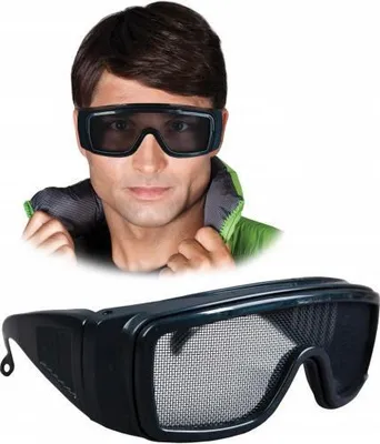 Produktbild von Weitmaschige Schutzbrille zum Mähen