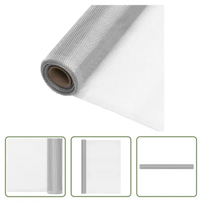 Produktbild von The Living Store Fliegengitter Aluminium 80x1000 cm Silbern