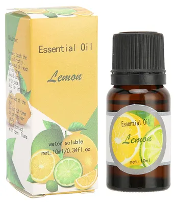 Produktbild von Ätherisches Öl, multifunktionaler natürlicher Aromatherapie-Diffusor, Geschenk für Raumduft, 10 ml, Zitrone