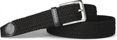 Produktbild von Stretchgürtel XXL Übergröße 3,5 cm schwarz, elastisch, Stoffgürtel FRONHOFER