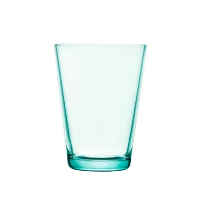 Image de Iittala Kartio verre - 40 cl - vert d'eau - 2 pièces
