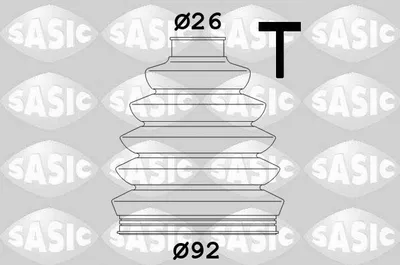 Produktbild von SASIC Faltenbalgsatz Antriebswelle Radseitig für VOLVO V70 III (135) 1906109