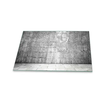 Produktbild von Herdabdeckplatte Glaskeramik 1 Teilig 80x52 Textur Schwarz Abdeckung Glas Spritzschutz