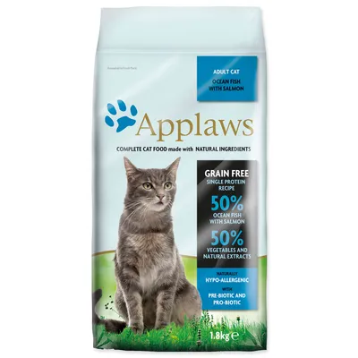 Zdjęcie produktu dla Applaws Sucha karma dla kotów Ryba morska i łosoś 1,8 kg