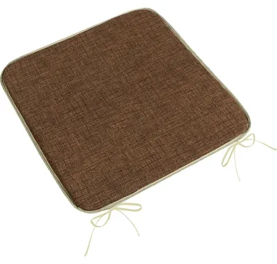 Produktbild von Sitzkissen LADA glatt - 40x40 cm - Braun