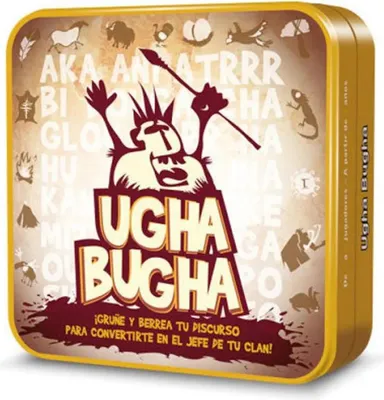 Produktbild von Asmodee Ugha Bugha Brettspiel Spanisch Mehrfarbig  Mehrfarbig One Size