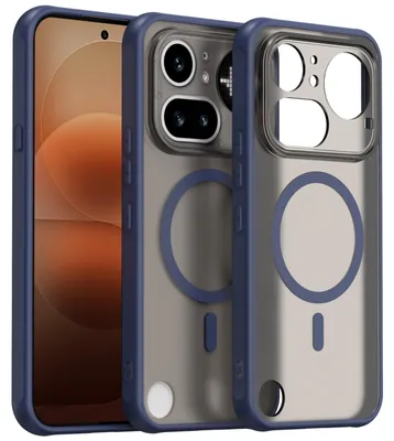 Produktbild von Magsafe Hülle für Nothing Phone 4A Pro Schutzhülle Kratzfest Handyhülle Blau