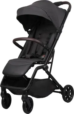 Produktbild von Novi Cloud Premium Buggy – ab Geburt bis 22 kg – ultraleicht (6,3 kg) – Liegefunktion – XL-Sonnenverdeck - Schwarz
