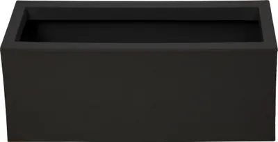 Produktbild von ONDIS24 Balkonkasten Basalt 25 L Blumentopf einwandig anthrazit