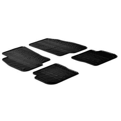 Produktbild von LAMPA Fußmatten Set Gummi für FIAT PUNTO EVO (199) Vorne+Hinten
