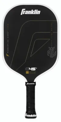 Zdjęcie produktu dla Franklin Pickleball – rakieta z serii Carbon – 12,7 mm – czarno-biała