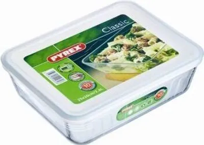 Produktbild von Rechteckige Platte mit Deckel 25 x 20 cm - Cook & Store Classic - Pyrex
