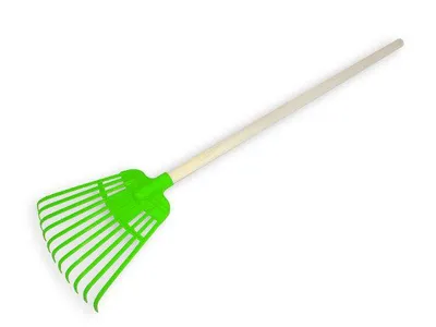 Immagine prodotto di Scopa a foglia con manico in legno per bambini, 1 pezzo, merce assortita