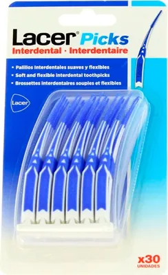 Image de Lacer Picks 30 Brosses interdentaires
