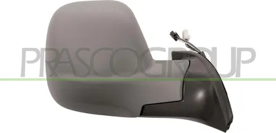 Produktbild von PRASCO PG9107223 Außenspiegel Seitenspiegel Rechts für CITROËN BERLINGO (B9) Beheizt Konvex Grundiert Elektrisch