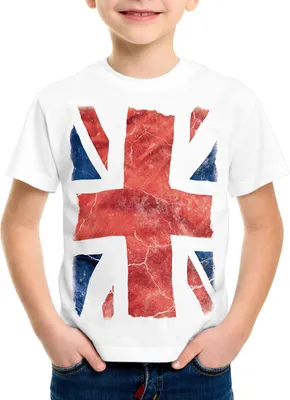 Produktbild von style3 Jack Union Kinder T-Shirt großbritannien england london flagge
