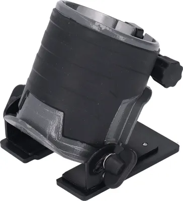 Imagen del producto de Base fija para máquina de corte, con ángulo ajustable, para fresadora de madera, fabricada en aleación de aluminio