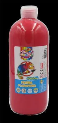 Produktbild von Farba plakatowa rubinowa 1000ml