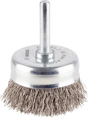 Produktbild von PRO Stainless Steel clean Topfbürste, gerader Schaft, 50 x 0,3 mm