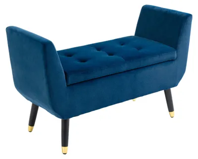 Productafbeelding van Opbergbank - zitbank - bench - opbergmeubel - zitkist - Look Bekleding - Ruime Opbergruimte