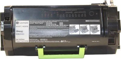 Produktbild von Lexmark 53B2H00 Toner Black High Yield -Bulk