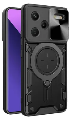 Zdjęcie produktu dla Techsuit CamGuard Pro etui do Xiaomi Redmi Note 13 Pro+ 5G – czarne
