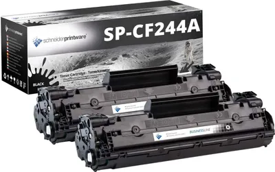 Produktbild von 2 kompatibel Toner ersetzt HP CF244A 44A