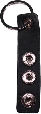 Image de Porte-clés Click Button Noir