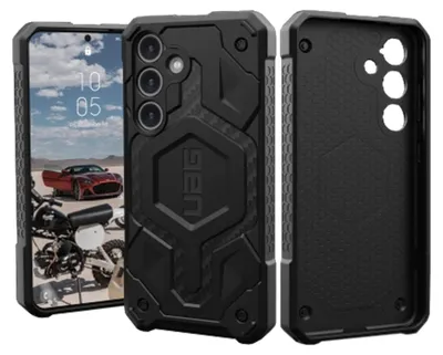 Obrázok produktu pre Puzdro Uag Monarch Pro Pre Samsung Galaxy S24 S Magnetickým Modulom - Čierny Uhlík