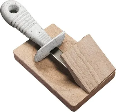 Produktbild von Laguiole André Verdier Austernmesser & Austernhalter-Set - Buche Laguiole André Verdier Austernmesser & Austernhalter-Set - Buche