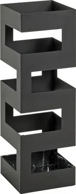 Produktbild von HAKU Schirmständer schwarz - Metall, B/H/T: 16x48x16 cm