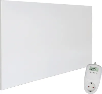 Produktbild von H900 Carbon Crystal Heizpaneel 900 Watt mit TH12 Thermostat Wand/Decke