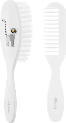 Image de Brosse et peigne Akuku Lemur