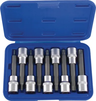 Image de Jeu de tournevis TORX® / jeu de douilles, longueur 100 mm, 1/2