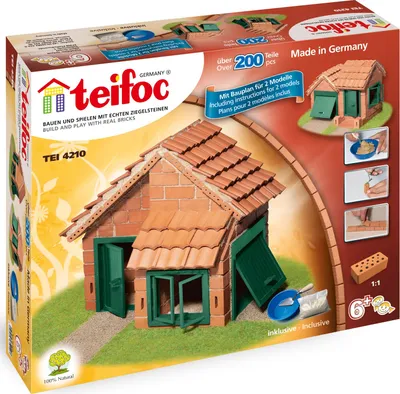 Immagine prodotto di Casa in kit di costruzione in pietra Teifoc con tetto in tegole 4210