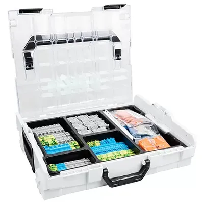 Productafbeelding van Wago 821-155, 1 stuk, wit, 445 mm, 358 mm, 118 mm, 4,56 kg
