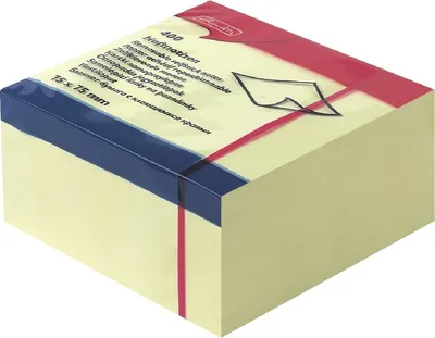 Produktbild von Haftnotizen 75x75mm VE=35x400 Blatt