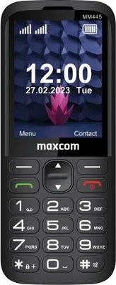 Zdjęcie produktu dla Telefon komórkowy Maxcom Comfort MM445 4G dla seniorów z dużym wyświetlaczem, przyciskiem SOS i łącznością 4G