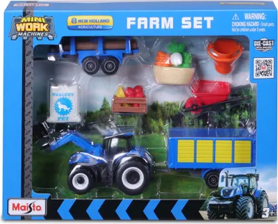 Zdjęcie produktu dla Maisto - Zestaw rolniczy, New Holland