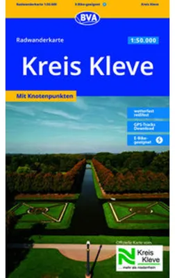 Obrázok produktu pre Cyklistická mapa okresu Kleve v mierke 1:50 000 od BVA
