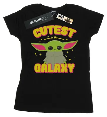 Productafbeelding van Star Wars - "De schattigste van de Melkweg" T-shirt voor dames, BI43022 (maat M) (zwart)