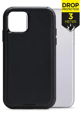 Produktbild von Mobilize Defender iPhone 11 Hülle Hardcase Backcover Stoßfest - Schwarz